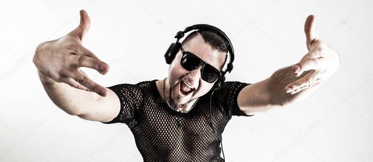 DJ hosting a late-night metal radio show